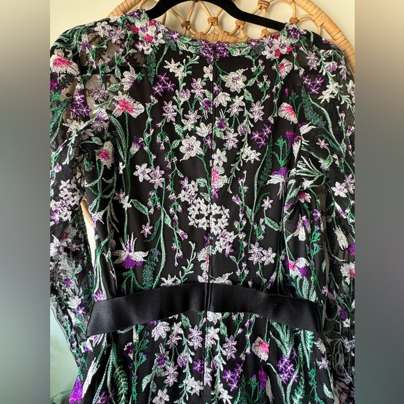 NWOT | Tadashi Shoji, MAIYA EMBROIDERED FLORAL GOWN, Women's Sz 12 - Picture 8 of 16